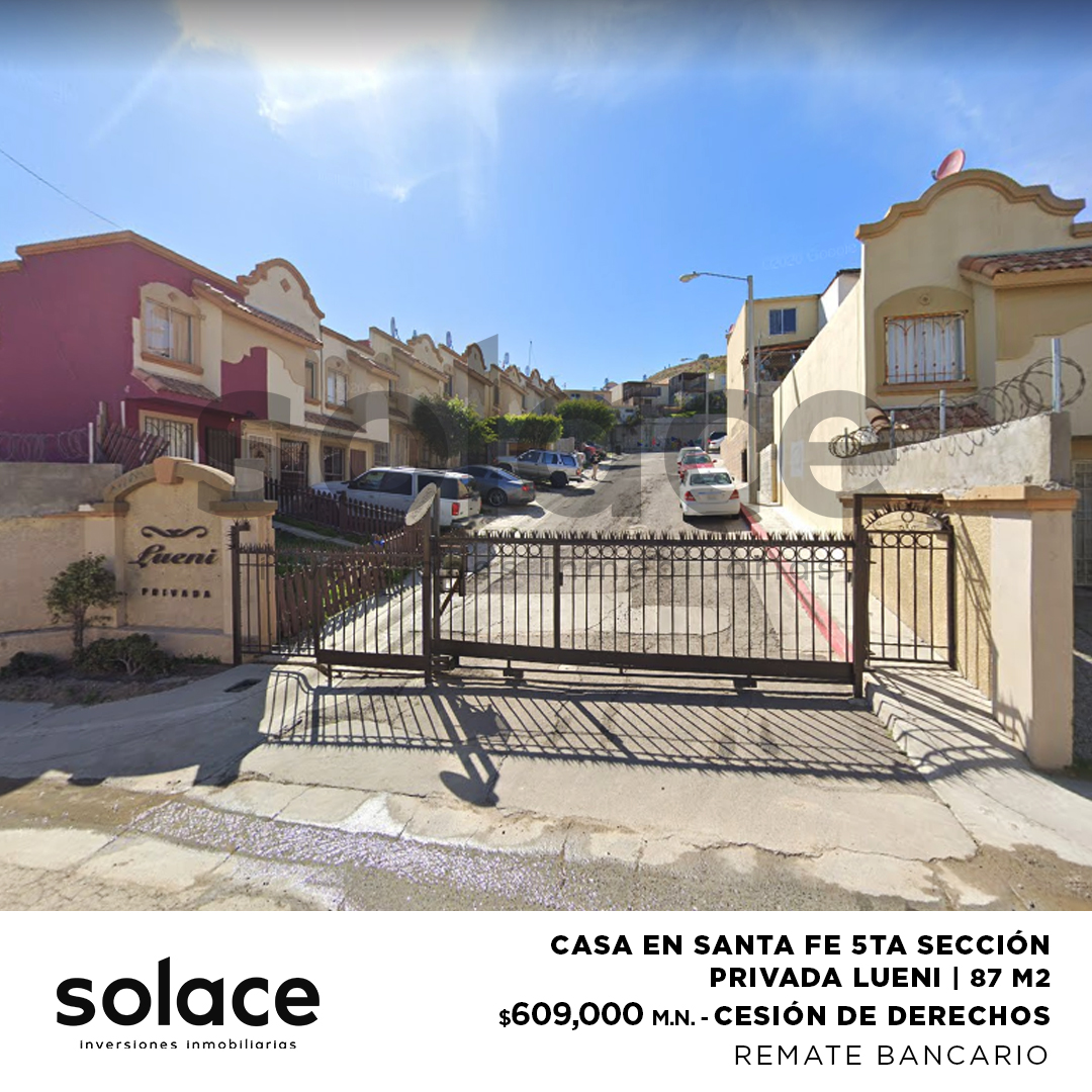 Casa Santa Fe, 5ta Sección, Privada Lueni | PRECIO: $609,000 . - SOLACE  Inversiones Inmobiliarias / Remates Hipotecarios