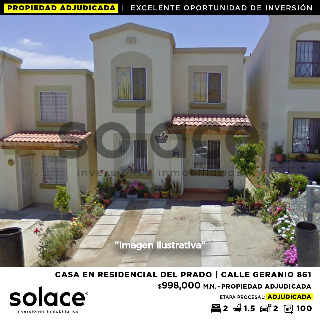 Residencial del Prado, Calle Geranio 861, ENSENADA