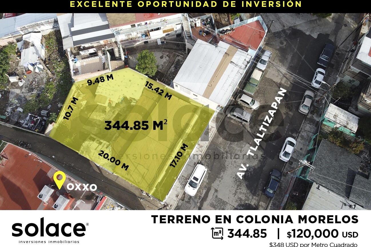 Terreno en Venta en la Colonia Morelos Tijuana