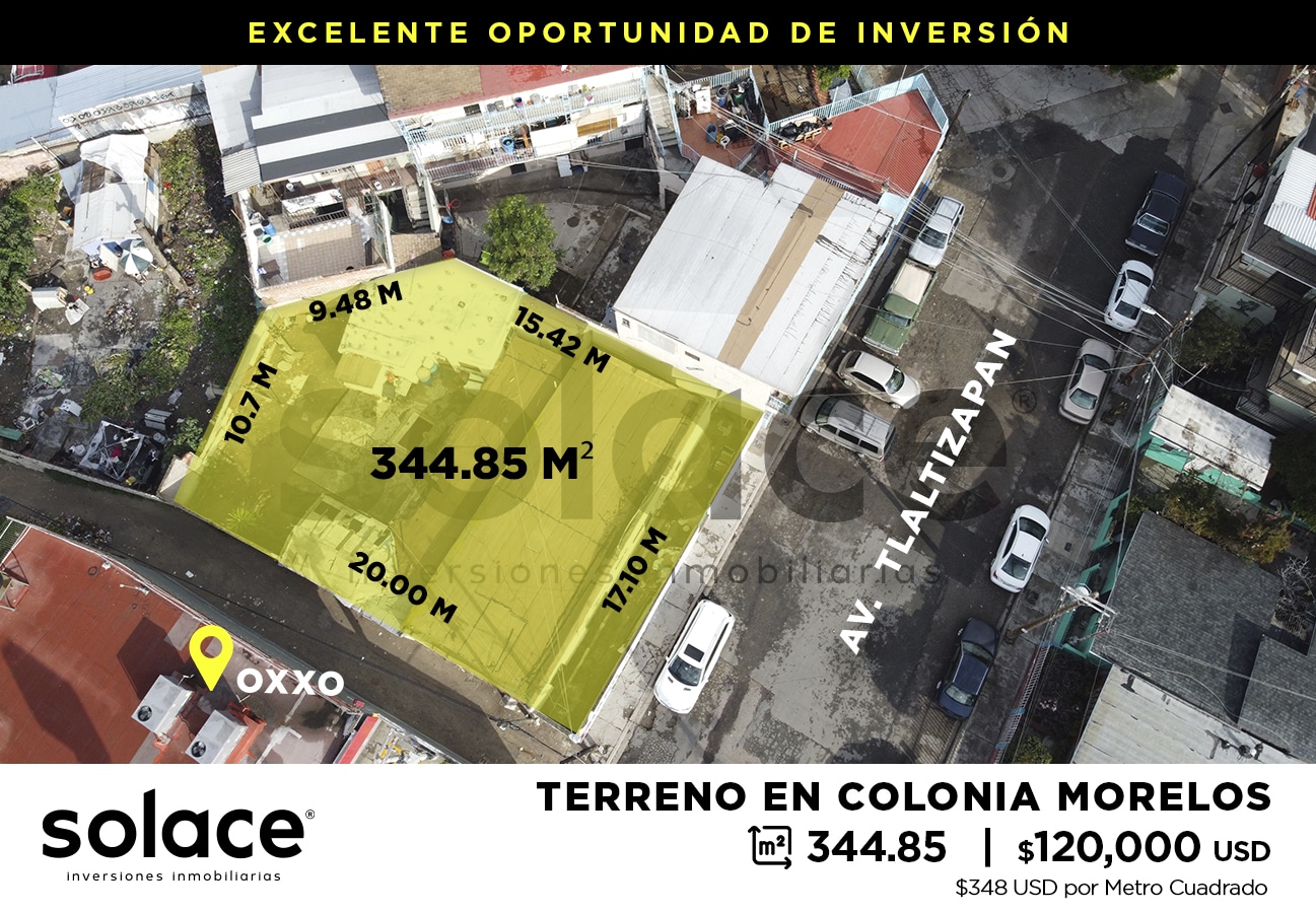 Terreno en Venta en la Colonia Morelos Tijuana