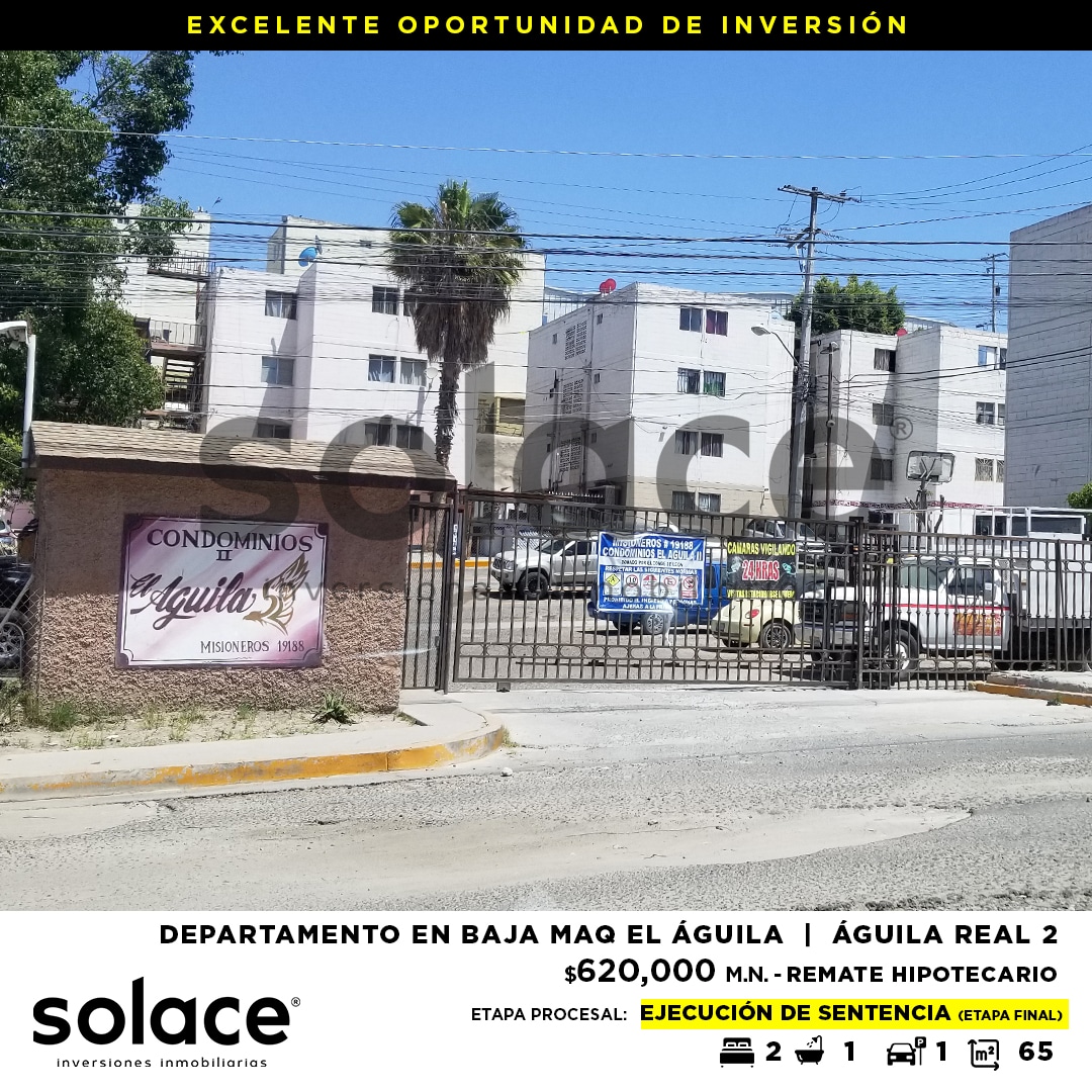 departamento en baja maq el aguila tijuana